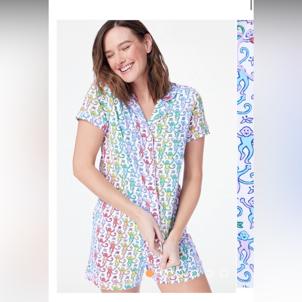 rainbow roller rabbit pajamas